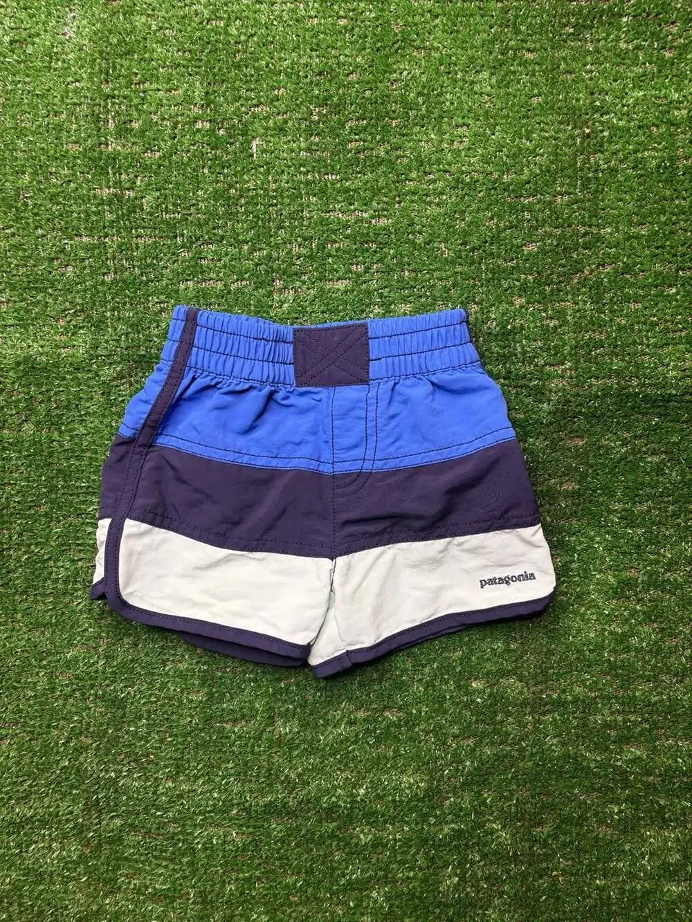 Patagonia Colorblock Elastic Waist Boardshorts Baby 12-18M